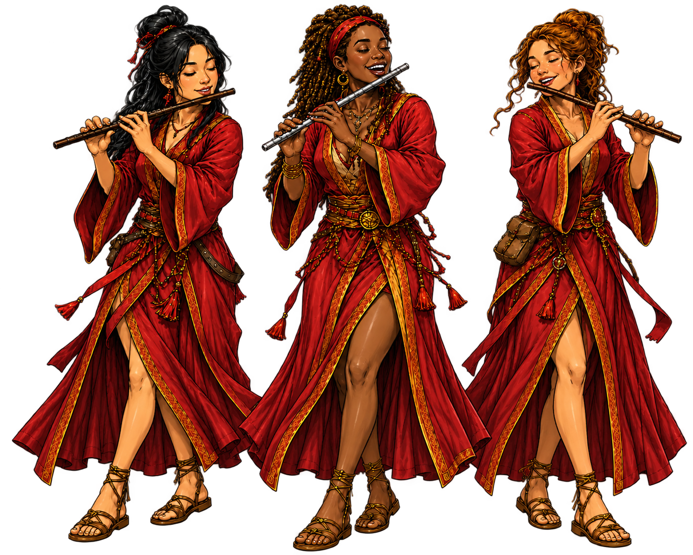 Kaelynn, Zahara & Maribel performing